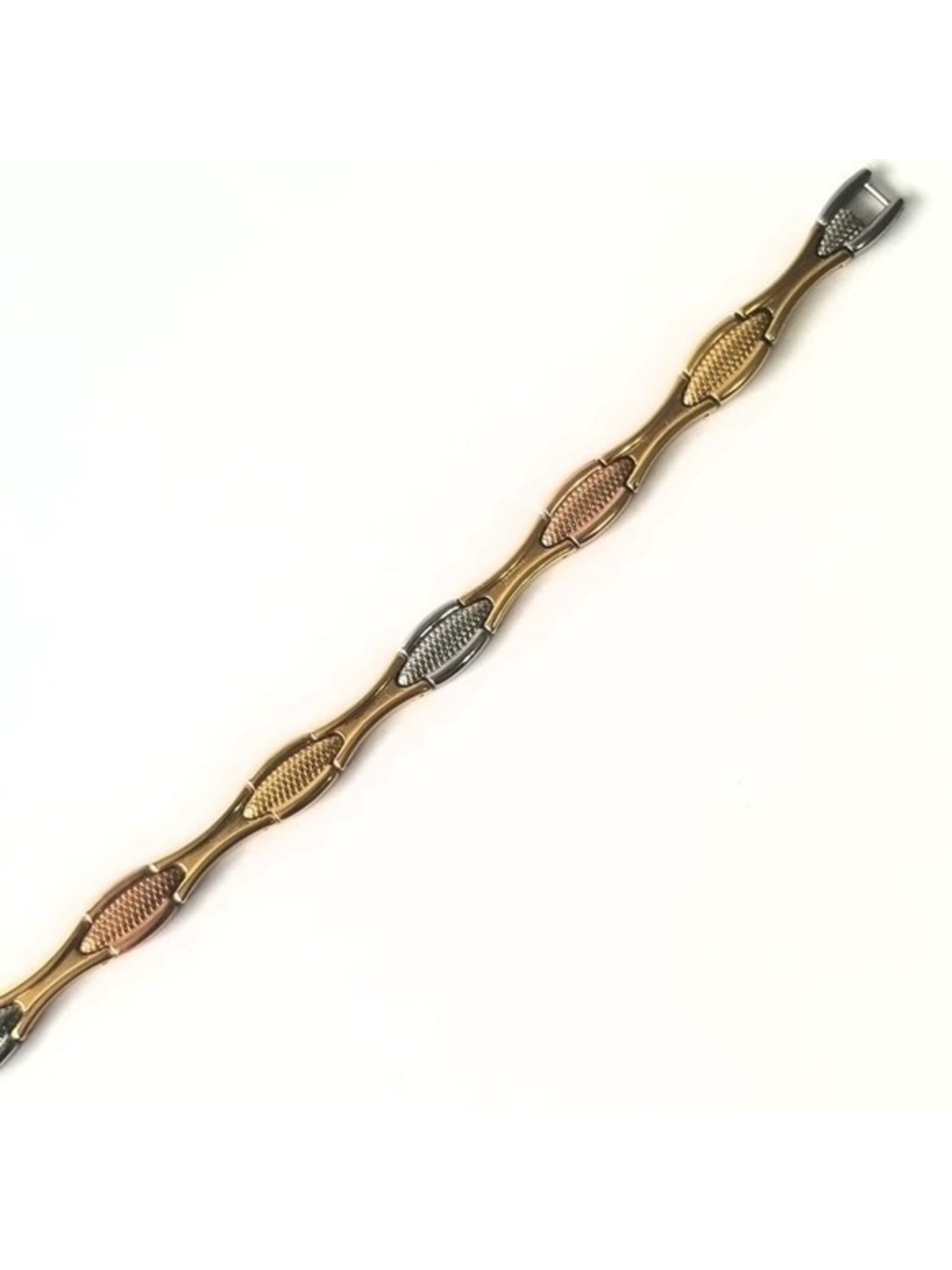 Stainless Steel Magnetic Bracelet 7.5 Inches